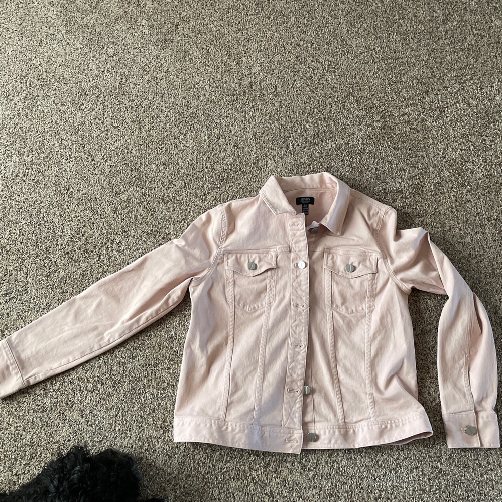 Jones New York Signature women’s jacket. Size Medium. Pink
